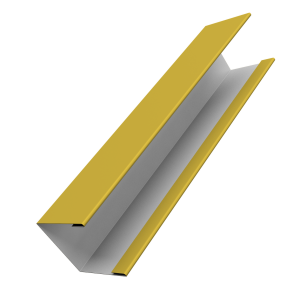 Крышка жалюзи Milan Slim 0,45 PE RAL 1018 цинково-желтый (3м)