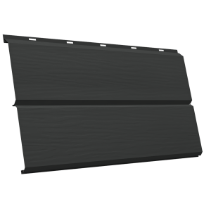 ЭкоБрус new 3D 0,5 Velur X с пленкой RAL 7016 антрацитово-серый