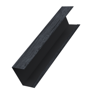 Крышка жалюзи Milan, Tokyo (для калиток, ворот) 0,45 Print Premium Grey Wood TwinColor (3м)