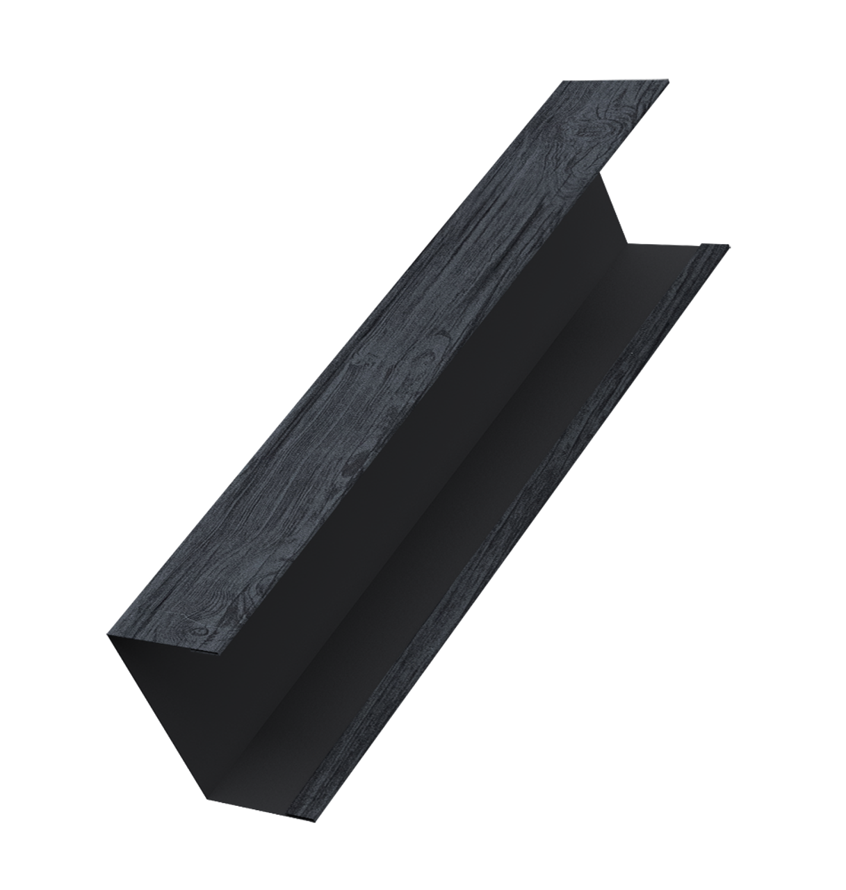 Крышка жалюзи Milan, Tokyo (для калиток, ворот) 0,45 Print Premium Grey Wood TwinColor (3м)