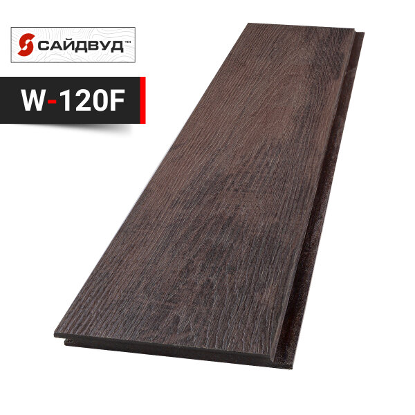 Фиброцементный сайдинг SidWood клик 200х10мм на целлюлозе W120 F (3м)