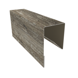 Планка П-образная заборная 17 0,45 Print Elite Nordic Wood TwinColor (3м)