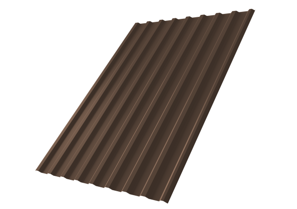 Профнастил С20R 0,45 Drap TwinColor RAL 8017 шоколад