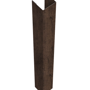 Стойка жалюзи Texas для монтажа с крепежным вкладышем 0,45 Print-double Elite Antique Wood (2,5м)