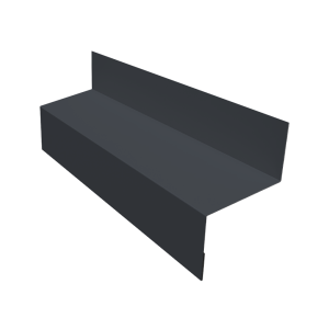 Отлив межэтажный 45 0,5 Velur X RAL 7024 мокрый асфальт (2м)