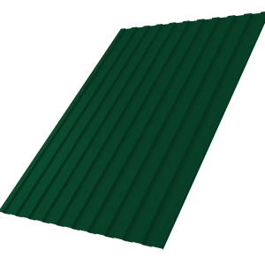 Профнастил С8A v01 0,4 PE-Double RAL 6005 зеленый мох