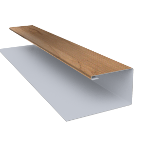 Планка П-образная Экобрус Grand Line 0,45 Print Premium Pine Wood Fresh (2м)