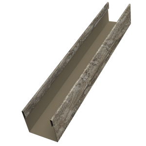 Стойка жалюзи Milan Slim 0,45 Print Elite Nordic Wood TwinColor (2м)