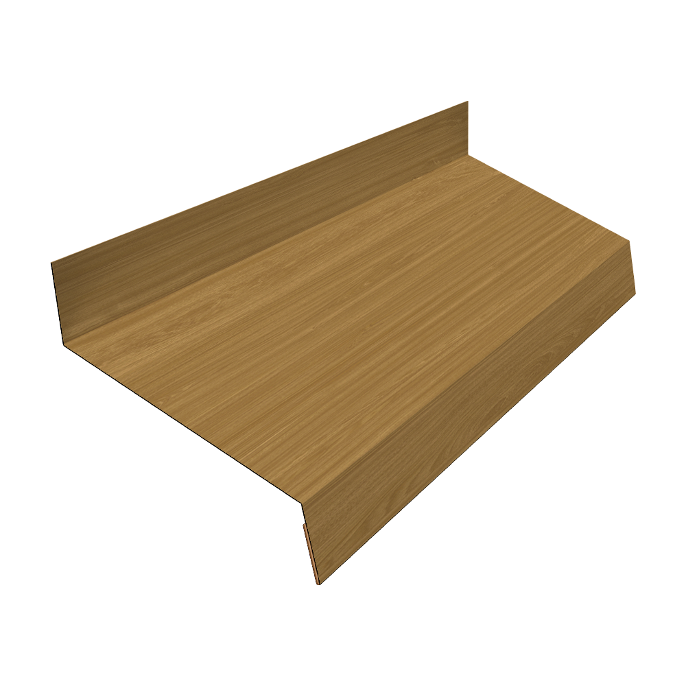 Отлив простой 70 0,45 Print Elite Honey Wood TwinColor (2м)