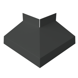 Угол отлива внешний 70 0,5 Satin Matt с пленкой RAL 7016 антрацитово-серый