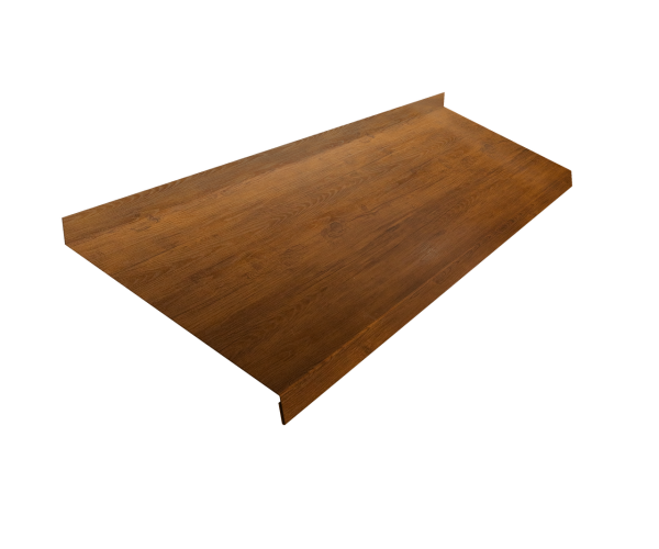 Отлив простой 250 0,45 Print Premium Golden Wood Fresh TwinColor (2м)
