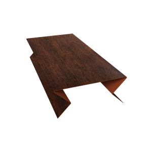 Планка угла внешнего составная нижняя 0,45 Print Premium Cherry Wood Dark FTC (3м)