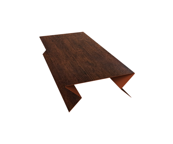 Планка угла внешнего составная нижняя 0,45 Print Premium Cherry Wood Dark FTC (3м)