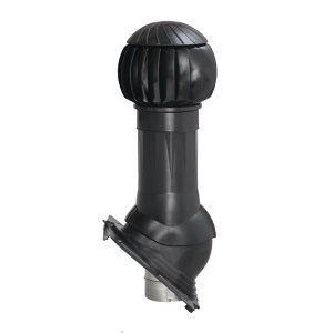 Комплект вентиляции Gervent для кровли Universal 125/160 черный