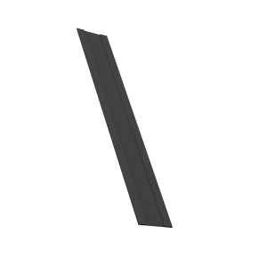 Крепежная планка жалюзи Milan, Milan Slim, Tokyo 0,45 PE-Double RAL 7016 антрацитово-серый (3м)