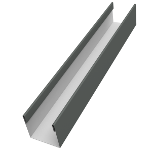 Стойка жалюзи Milan Slim 0,45 PE RAL 7005 мышино-серый (3м)