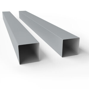 Столб 60х60х1.5х3000 Colority Black металл неоцинкованный с полимерным покрытием RAL 7040 GL