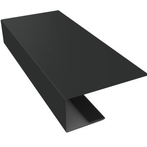 J-Профиль 18мм 0,5 Drap TX RAL 7016 антрацитово-серый (2м)