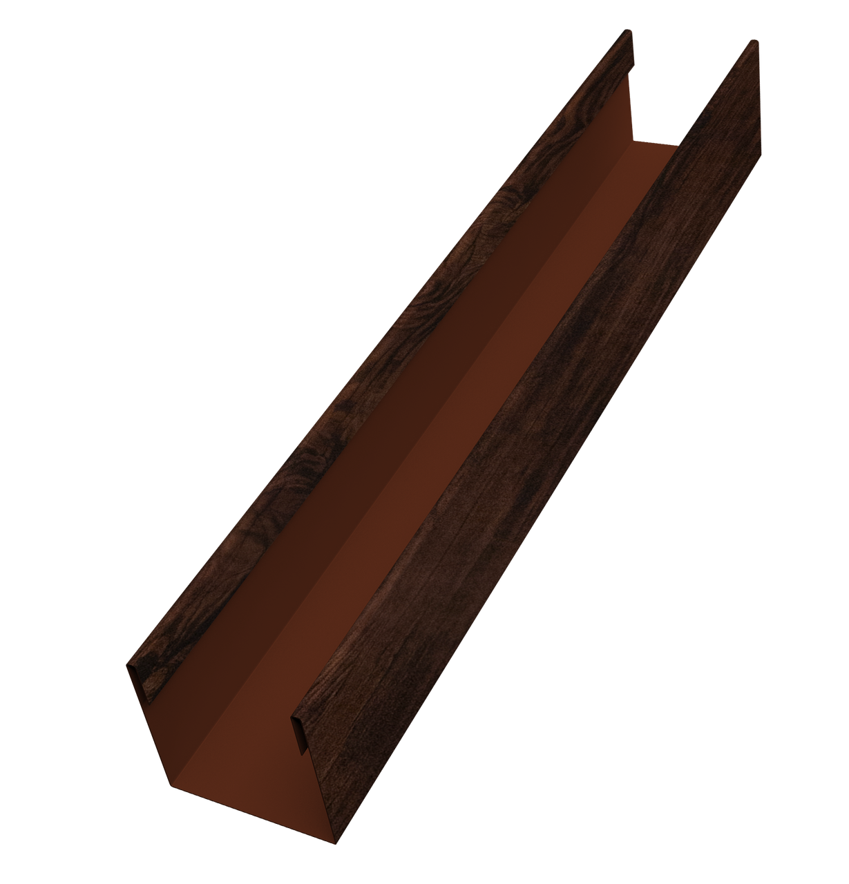 Стойка жалюзи Milan Slim 0,45 Print Elite Cherry Wood TwinColor (2м)