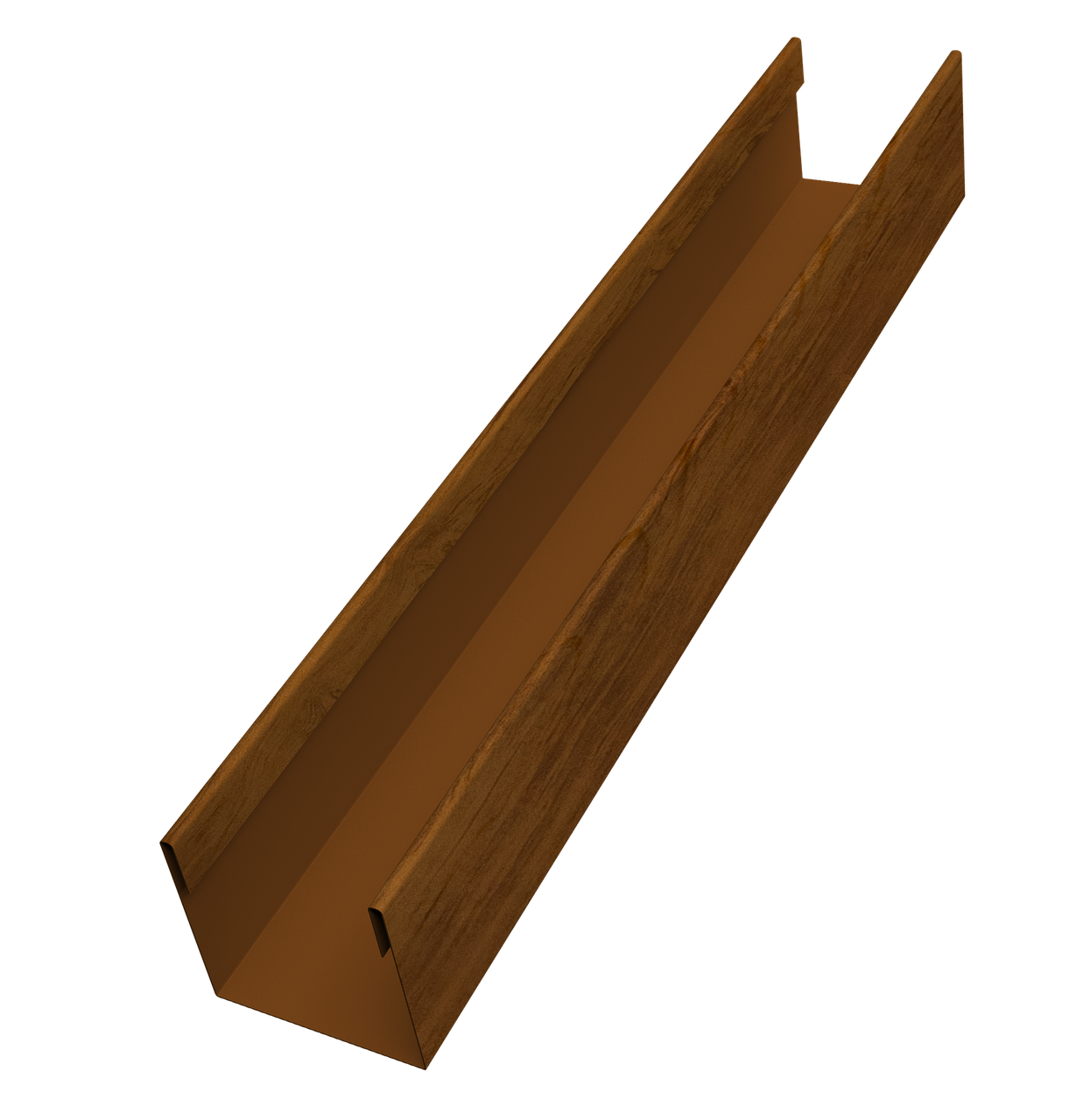 Стойка жалюзи Milan Slim 0,45 Print Elite Golden Wood TwinColor (2,5м)