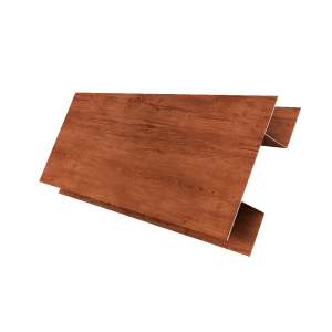 Планка H-образная Экобрус 0,45 Print Premium с пленкой Rowan Wood Intense FTC (2м)