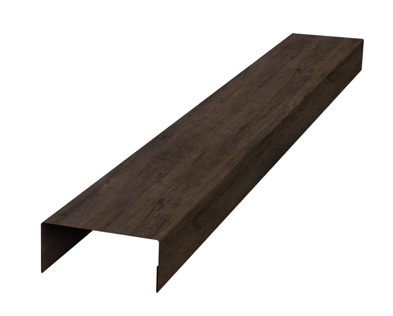 Крышка 45х20 жалюзи Texas 0,45 Print-double Elite Antique Wood (2м)