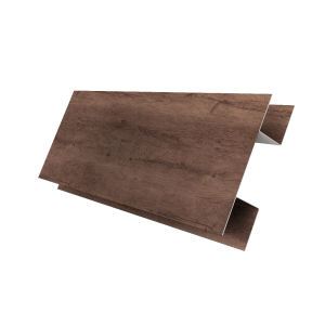 Планка H-образная Экобрус 0,45 Print Premium с пленкой Almond Wood Fresh (2м)