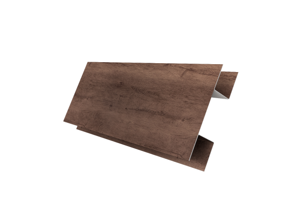 Планка H-образная Экобрус 0,45 Print Premium с пленкой Almond Wood Fresh (2м)