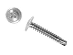 Саморез ПШС 4,2х25 (500шт) шлиц PH2 RAL 9003