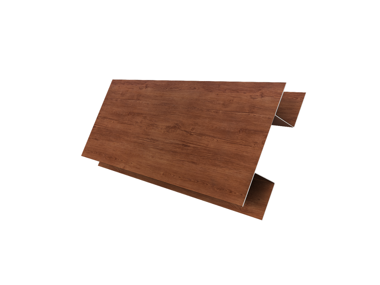Планка H-образная Блок-Хаус new Grand Line 0,45 Print Premium Rowan Wood Intense FTC (3м)