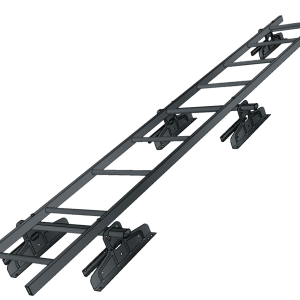 Лестница кровельная под фальц RAL 7016 (3м)