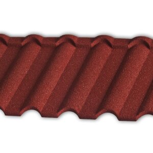 Лист композитной черепицы Gerard Milano spanish red