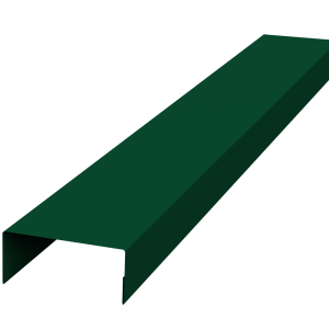 Крышка 45х20 жалюзи Texas 0,45 PE-Double RAL 6005 зеленый мох (2м)