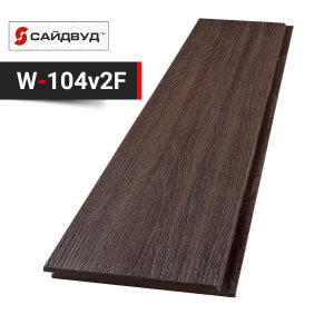Фиброцементный сайдинг SidWood клик 200х10мм на целлюлозе W104v F (3м)