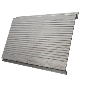 Софит Вертикаль 0,2 Grand Line gofr 0,45 Print Elite с пленкой Snow Wood TwinColor