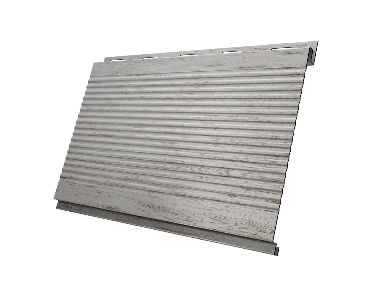 Софит Вертикаль 0,2 Grand Line gofr 0,45 Print Elite с пленкой Snow Wood TwinColor