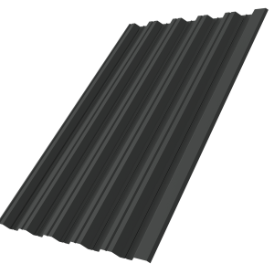 Профнастил НС35R Grand Line 0,5 PurPro Matt 275 RAL 7016 антрацитово-серый