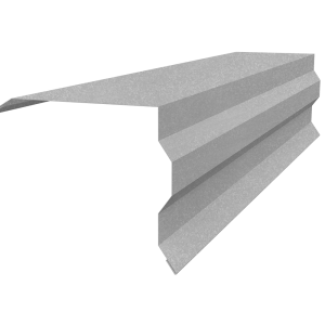 Планка торцевая фигурная 100х85 0,4 Zn (2м)