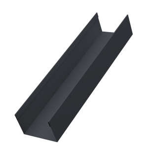 Стойка жалюзи Milan,Tokyo 0,45 Drap TwinColor RAL 7024 мокрый асфальт (2,5м)