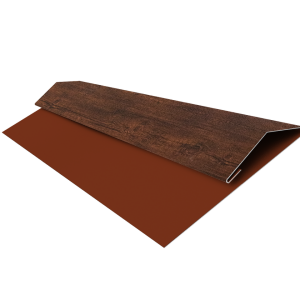Планка стартово-финишная Экобрус Grand Line 0,45 Print Premium Cherry Wood Dark FTC (2м)