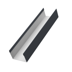 Стойка жалюзи Milan,Tokyo 0,45 Drap TR RAL 7024 мокрый асфальт (2,5м)