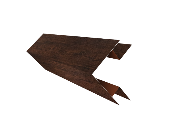 Угол внешний сложный 75х75 0,4 Print Premium Cherry Wood Dark FTC (3м)