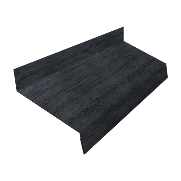 Отлив простой 50 0,45 Print Premium Grey Wood TwinColor (2м)