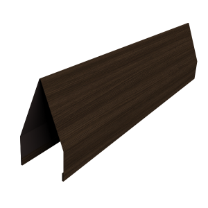 Ламель забора жалюзи Tokyo new 0,45 Print Elite Coffee Wood TwinColor