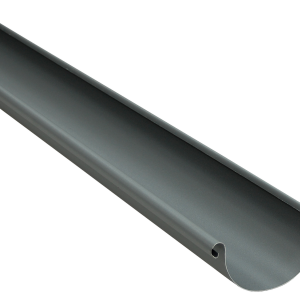 Желоб полукруглый GL PU Matt 125 мм 3 м RAL 7024 мокрый асфальт