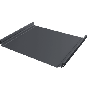 Кликфальц Pro Grand Line 0,5 Drap с пленкой на замках RAL 7024 мокрый асфальт