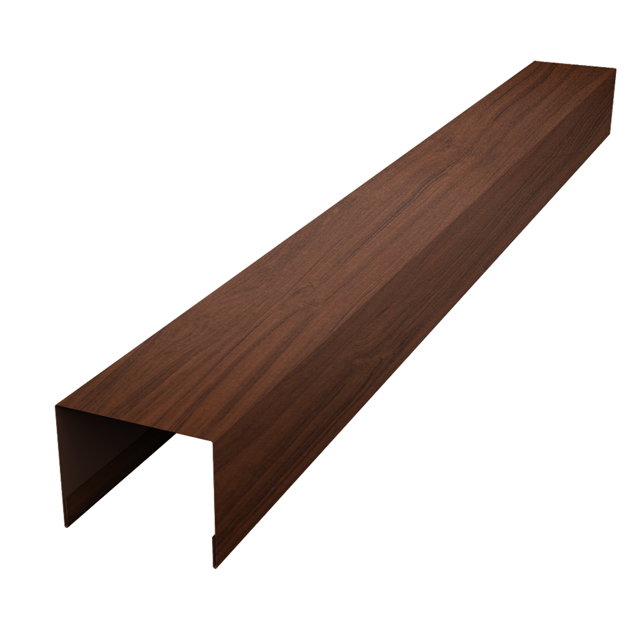 Крышка жалюзи Palermo 0,45 Print Elite Choco Wood TwinColor (2,5м)