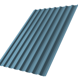 Профнастил С20B 0,45 Drap TX RAL 5024 пастельно-синий