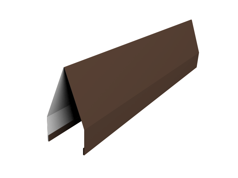 Ламель забора жалюзи Tokyo new 0,5 Satin Matt TX RAL 8017 шоколад