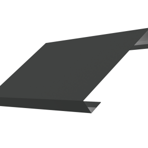 Ламель лицевая 150 забора жалюзи Texas 0,5 PurPro Matt 275 с пленкой RAL 7016 антрацитово-серый